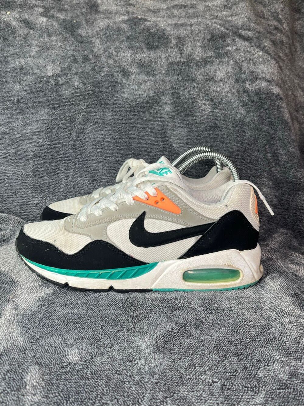 Nike Air Max Correlate Womens Size 8 "White Black Teal" 511417-136